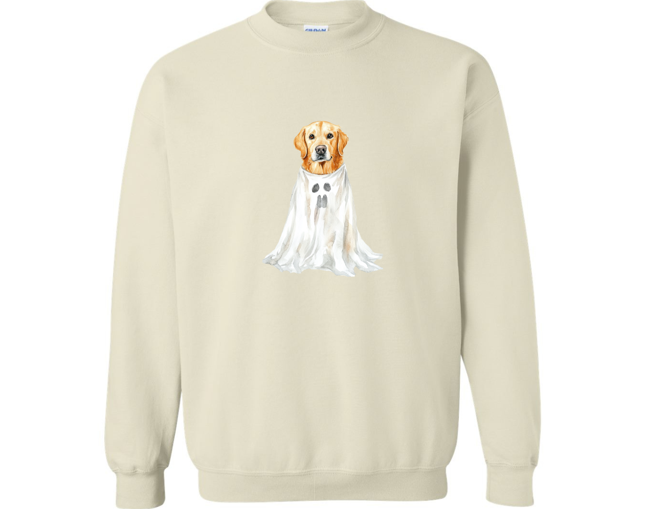 Golden Ghost Halloween Crewneck | 2 colors