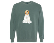 Golden Ghost Halloween Crewneck | 2 colors