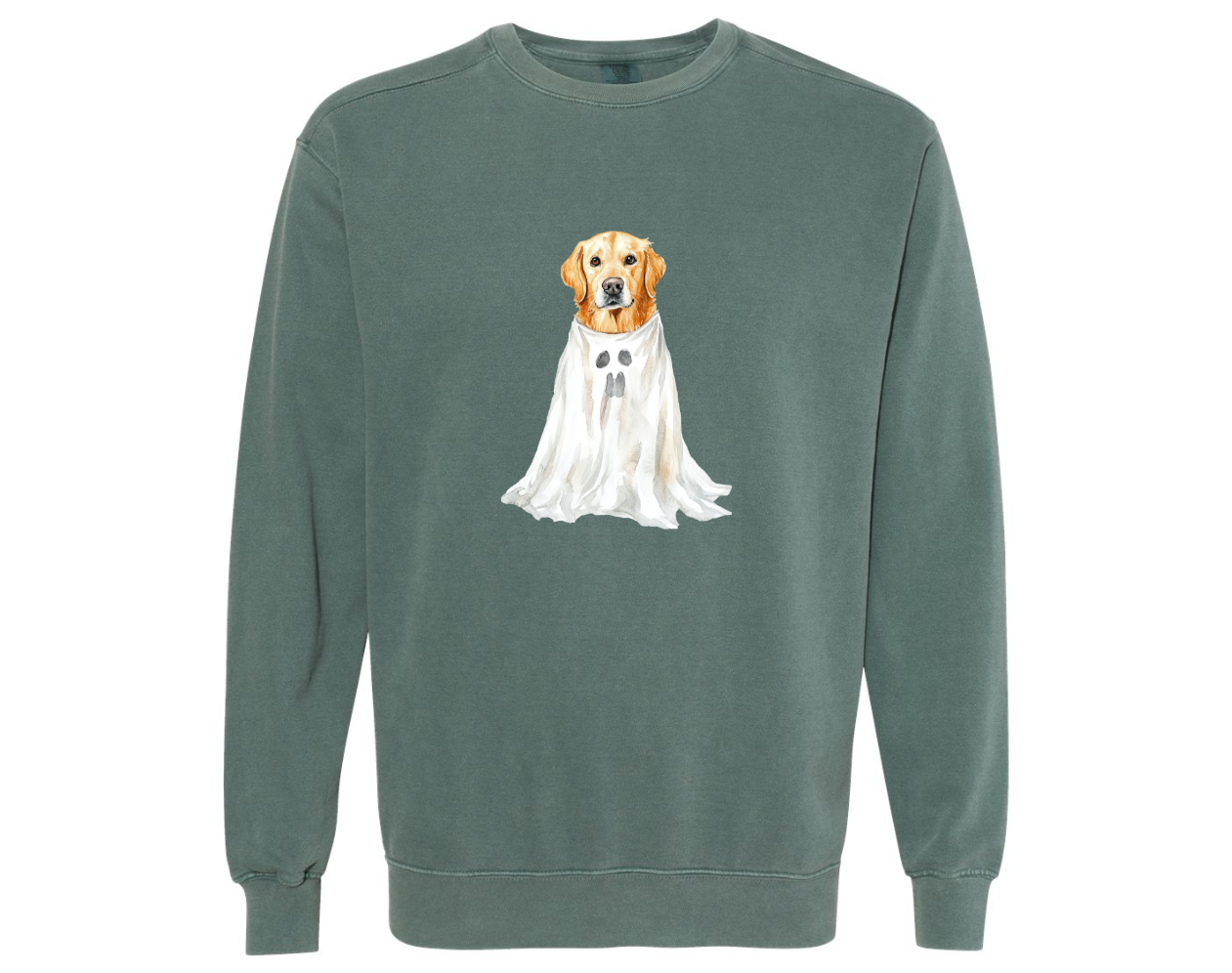 Golden Ghost Halloween Crewneck | 2 colors