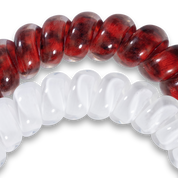 Spiral Hair Coils | Small | University of Arkansas Hair Ties