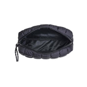 Quilted Puffer Nylon Cosmetic Pouch
