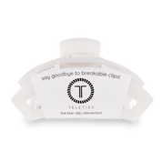 Open Coconut White Large Hair Clip