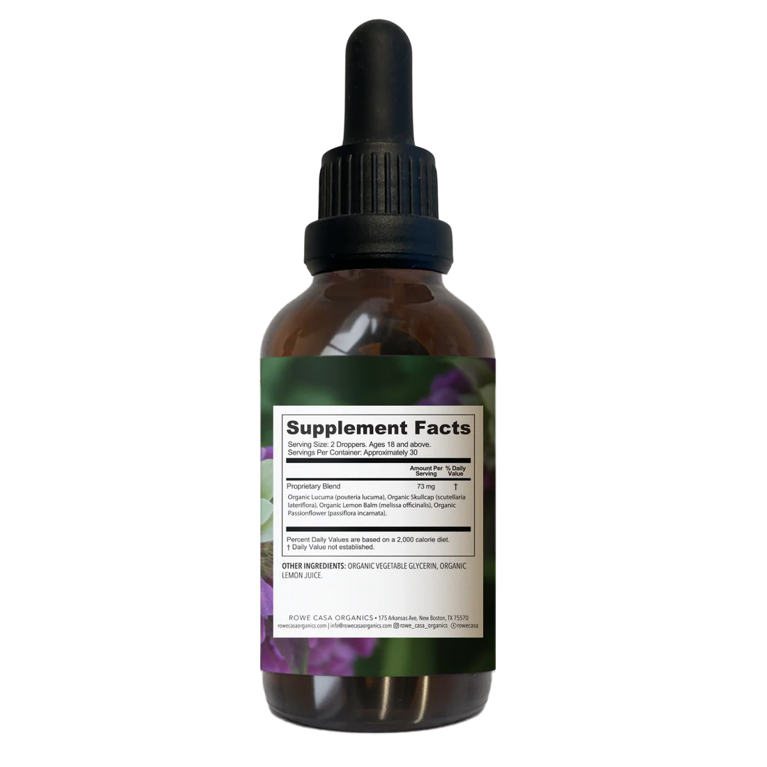 ANXIETY SUPPORT TINCTURE | 2oz