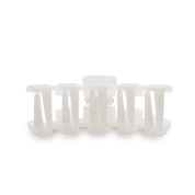 Classic Coconut White Medium Hair Clip