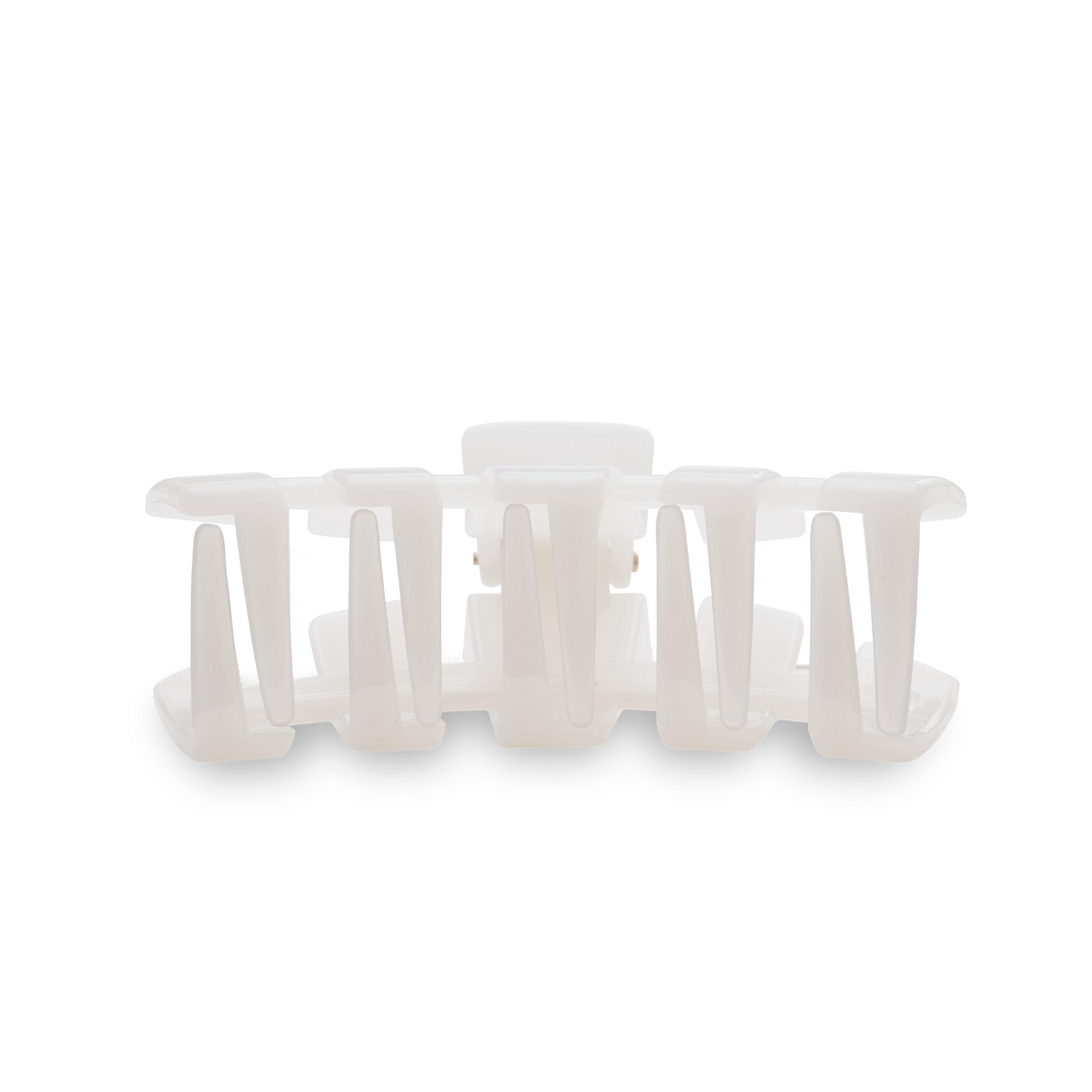 Classic Coconut White Medium Hair Clip