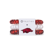 Spiral Hair Coils | Small | University of Arkansas Hair Ties