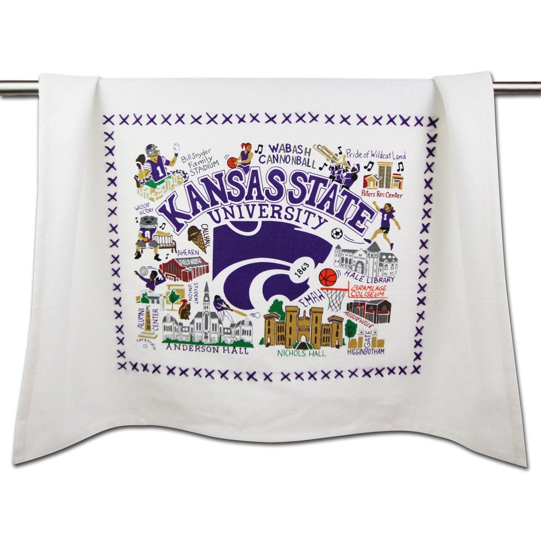 Kansas State University Collegiate Dish Towel