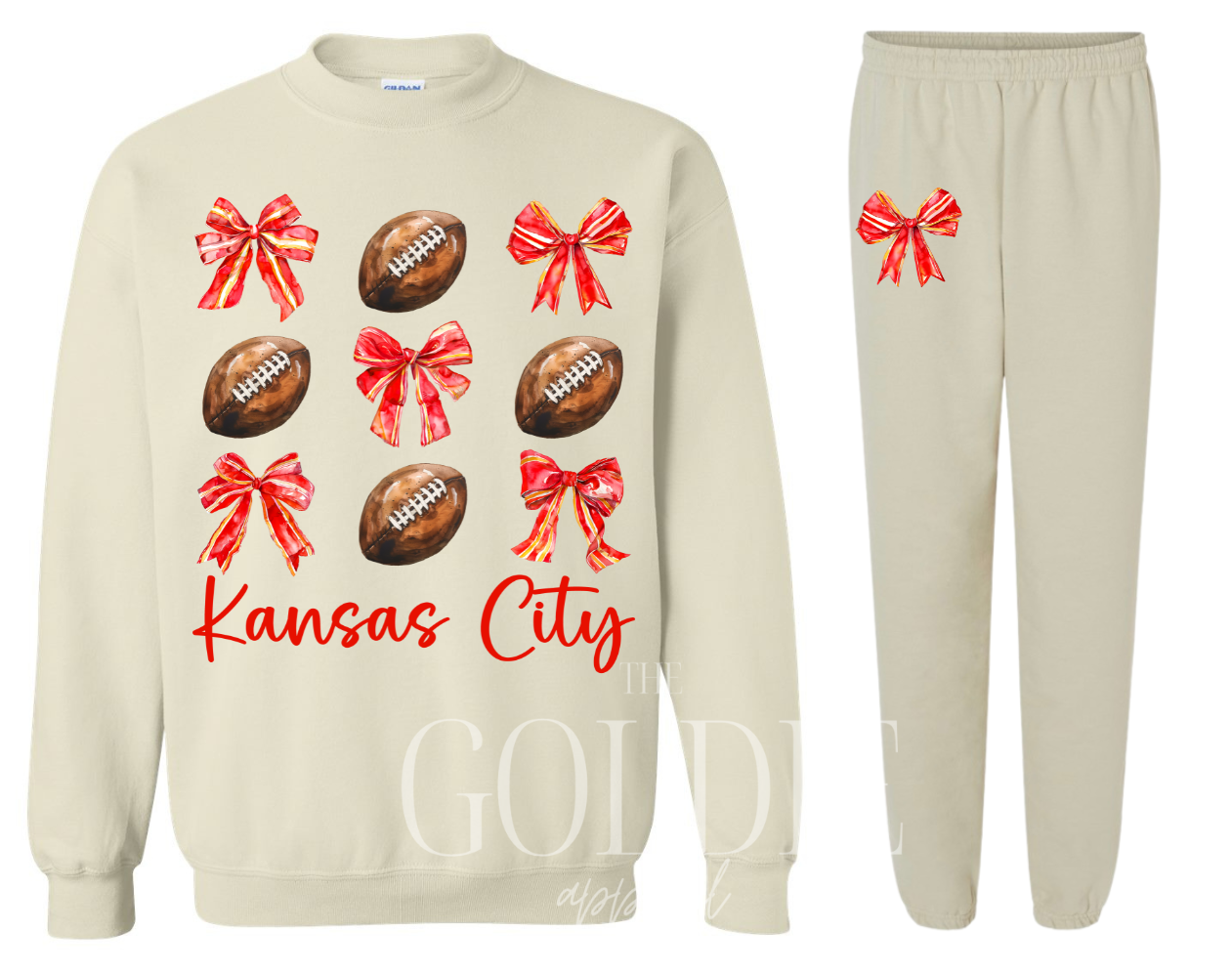 Kansas City Bow Sweats | SAND