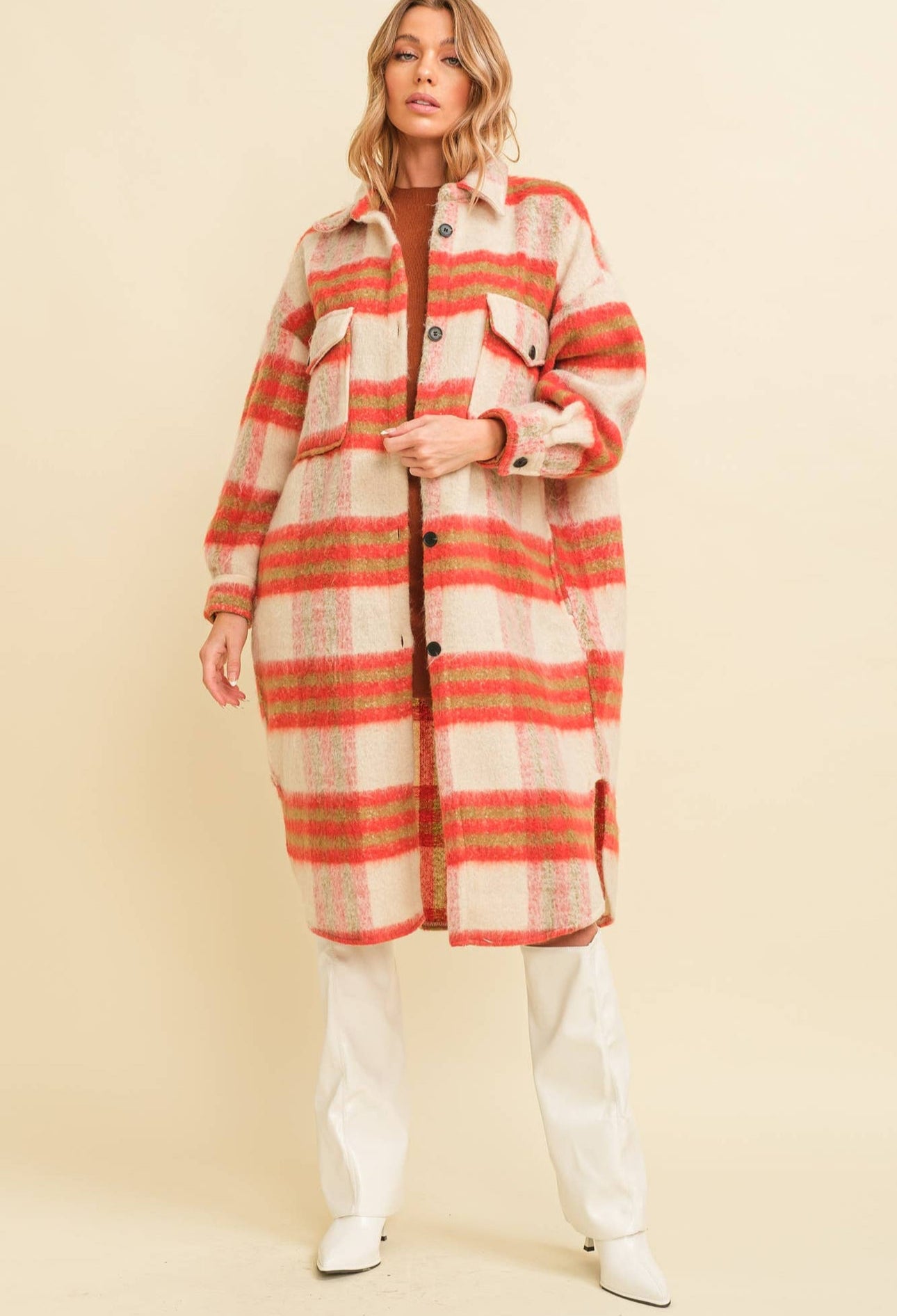 *Brooklyn Flannel Shacket