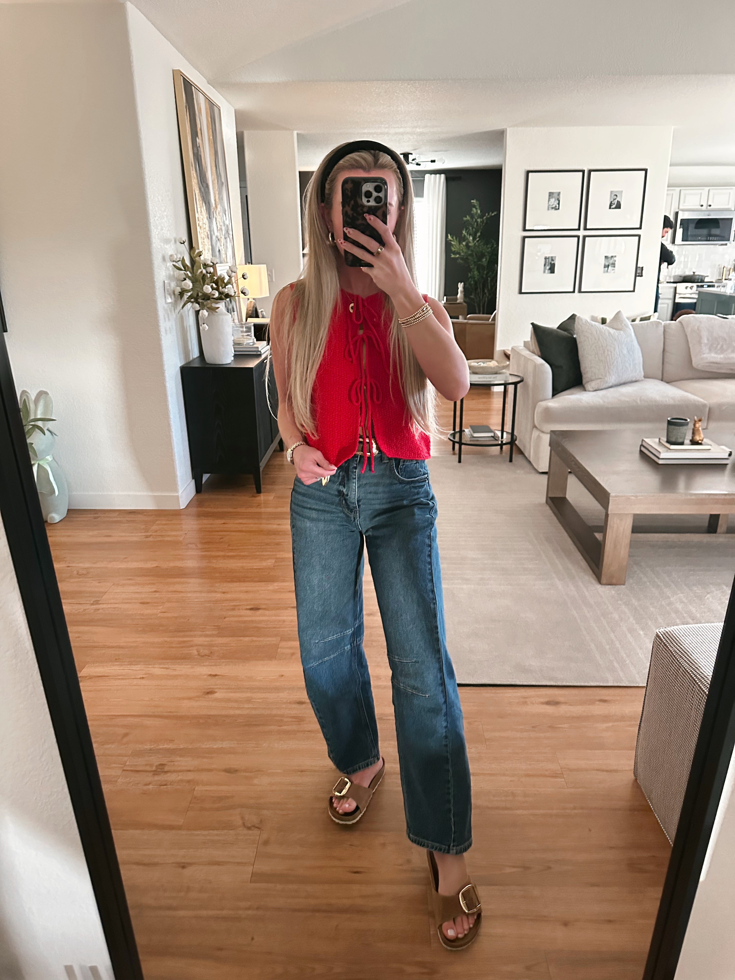 Ryder Knit Top | RED