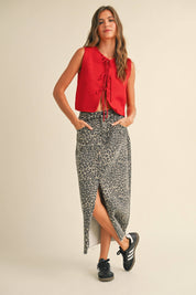 Ryder Knit Top | RED