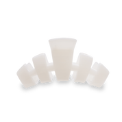 Classic Coconut White Medium Hair Clip