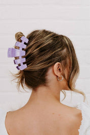Classic Lilac You Large Hair Clip