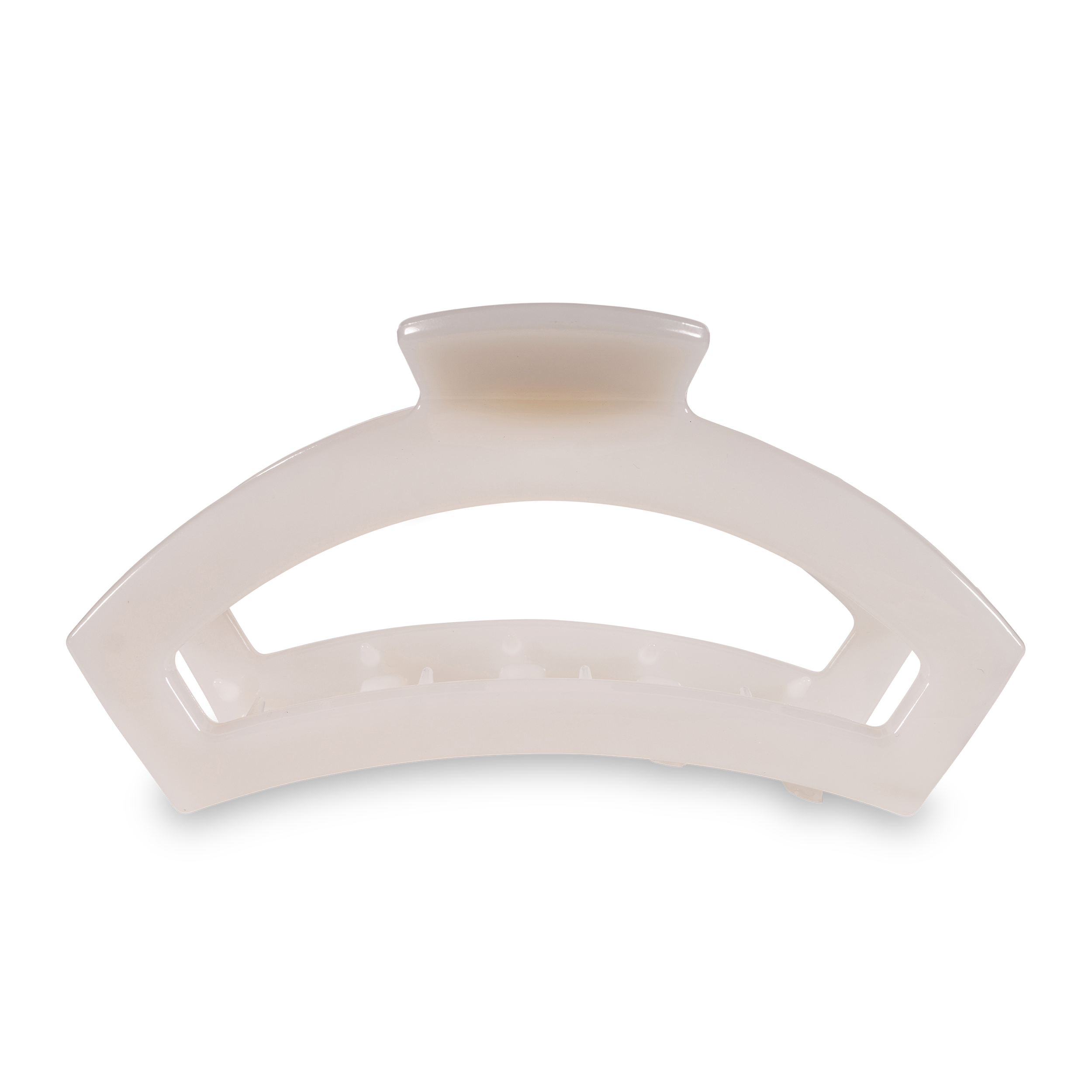 Open Coconut White Large Hair Clip