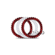 Spiral Hair Coils | Small | University of Arkansas Hair Ties