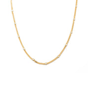 18k Gold Filled CZ I love choker