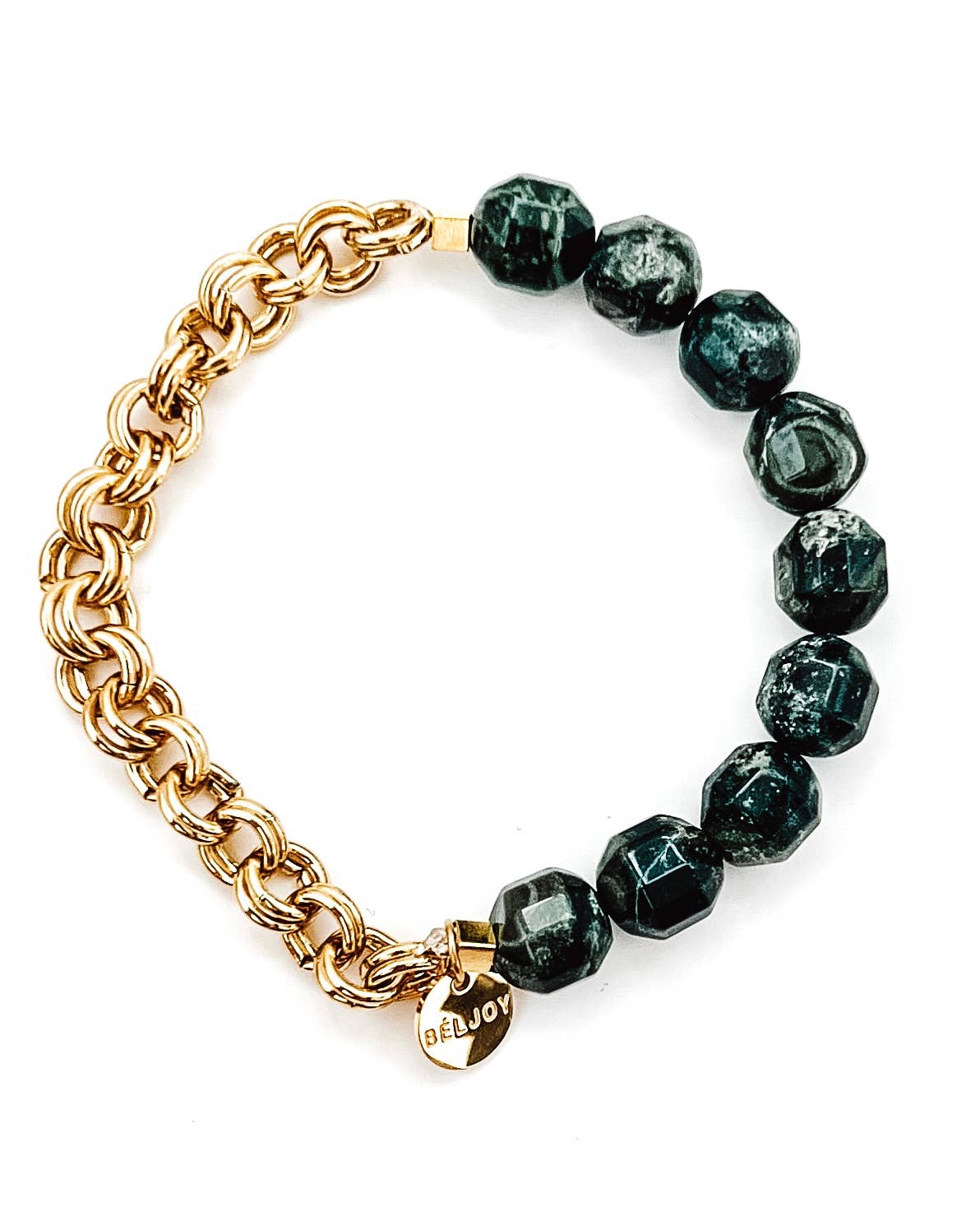 Brix Bead + Chain Bracelet
