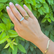 Ariel Seashell Ring Stainless Steel