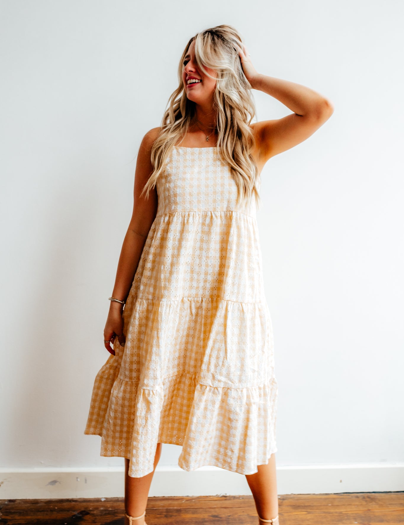 goldie ruffle neck long dress Zimmermann - Goldie Ruffle Neck Long Dress > zimm-shop.com/ruffle-neck-long- dress