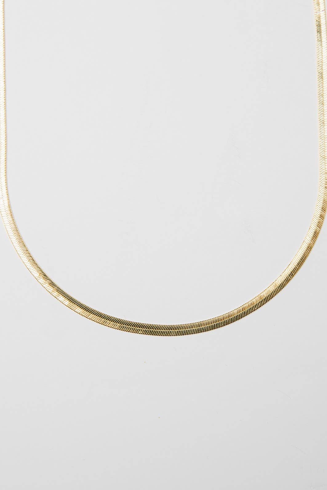 18k Gold Filled Snake Necklace
